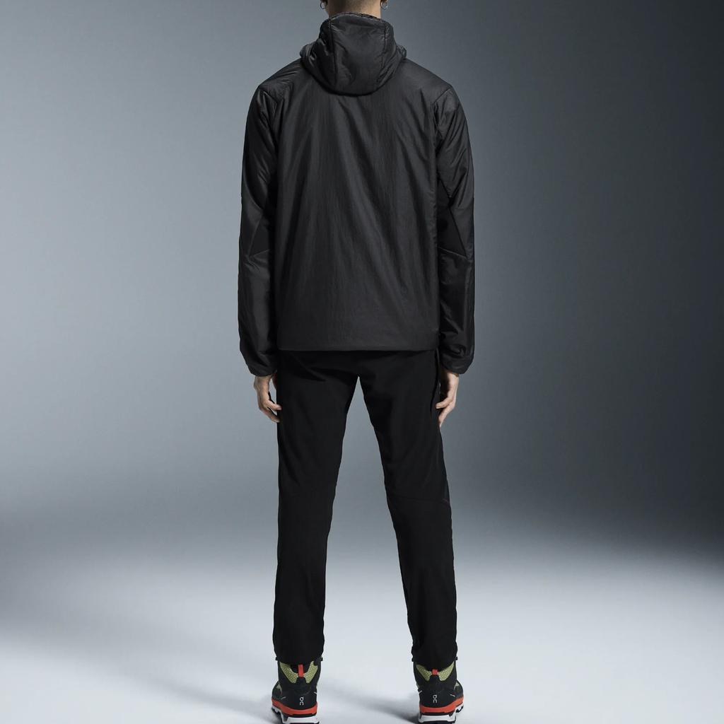 On Outdoor Warm Hooded Jacket Men Jacket Black 1ME30170553