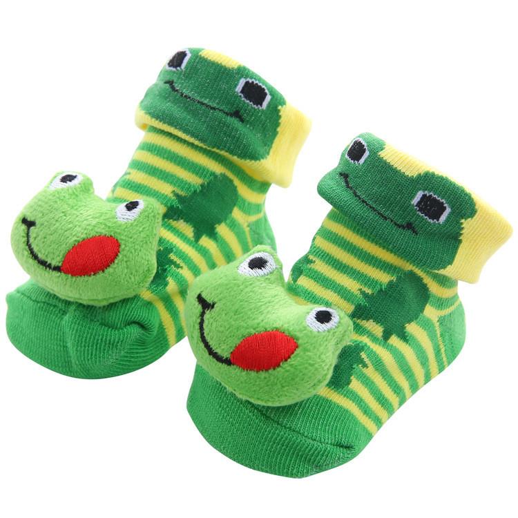 3D Baby Soccer Socks Anti-Slip Cotton Infant Socks Cute Football Pattern Soft Newborn Toddler Socks for Baby