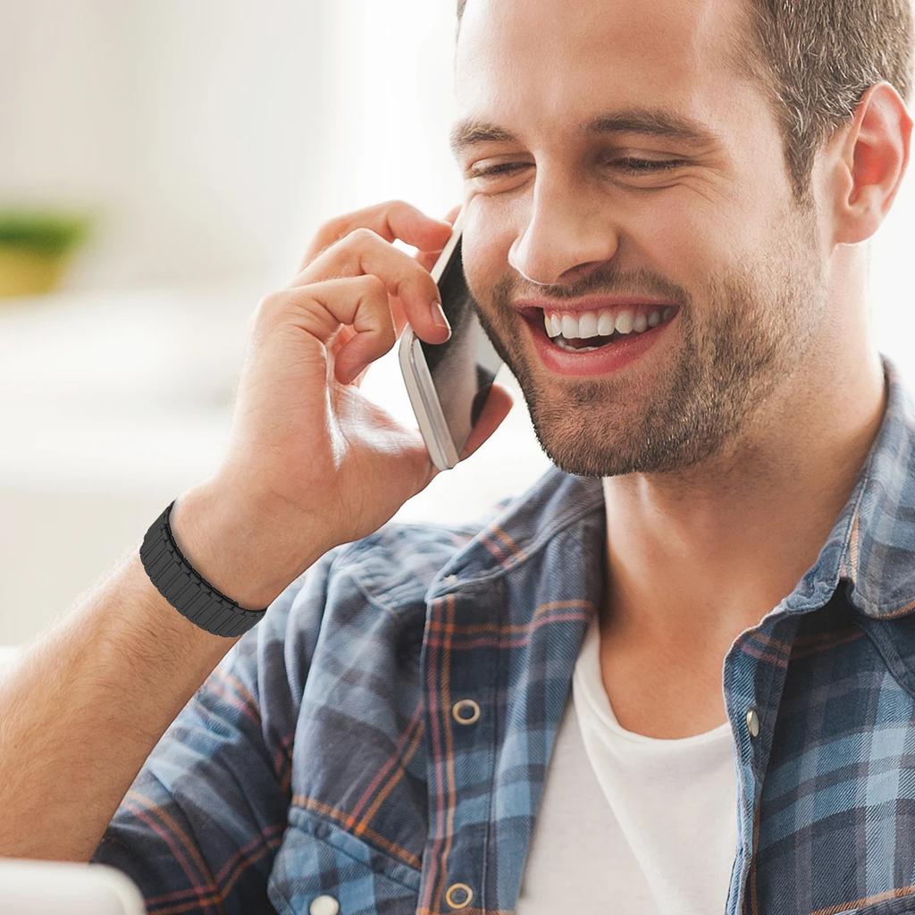 No Gaps Silicone Strap for Samsung Galaxy Watch 7 Ultra 47mm Quick Magnetic Band Sport Bracelet for Galaxy Watch Ultra Wristband