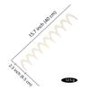 Unlackierte wellenförmige Holzleiste in Fächerform zur DIY-Wand-, Schrank-, Regal- und Türdekoration
