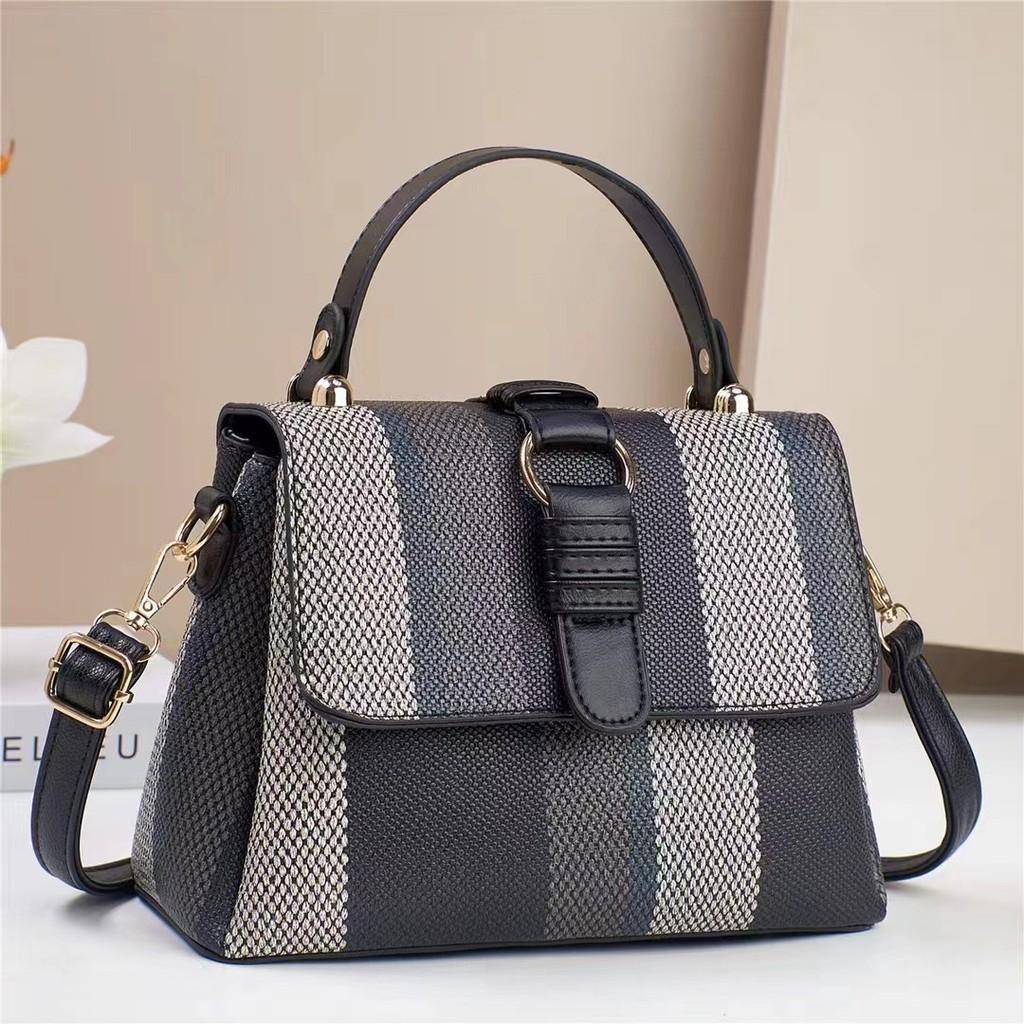 Versatile Color Block Tote Bag With Spacious Interior And Soft Pu Material