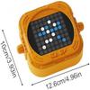 Five-in-a-Row Electronic Board Game, Smart Strategy Puzzle Toy, Portable Brain Training Board for Kids Teens Adults Family Travel Camping Party