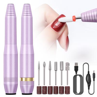 20000 U/min Elektrisches Nagelfräser-Set Professionelle Nagelfräser mit geringem Geräuschpegel Mini Schnellnägel Polieren Für Zuhause Maniküre Salon