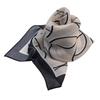 ANA MAISON Sophisticated Linework Silk Wool Petit Scarf [PMPsw-1357]