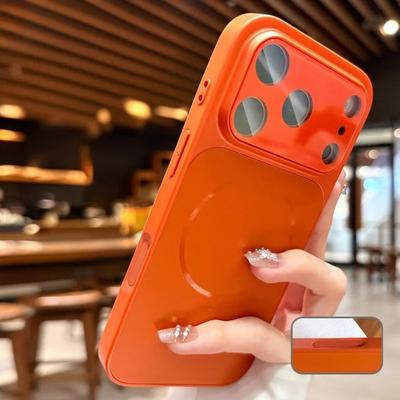 Avec Bouton de Contrôle de l'Appareil Photo Coque Magsafe Magnétique Mate Pour iPhone 17 Pro Max 16 15 14 13 Grande Fenêtre PC Housse Antichoc