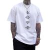 Mens Motivational Letter Print Casual Sport T-Shirt Breathable Short Sleeve Tee Youth Fashion