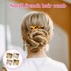 4PCS French Hair Side Comb, Small Side Hair Combs Clips for Women Decorative Twist Hairs Styling Comb Hairs Styling Accessories for Women Girls