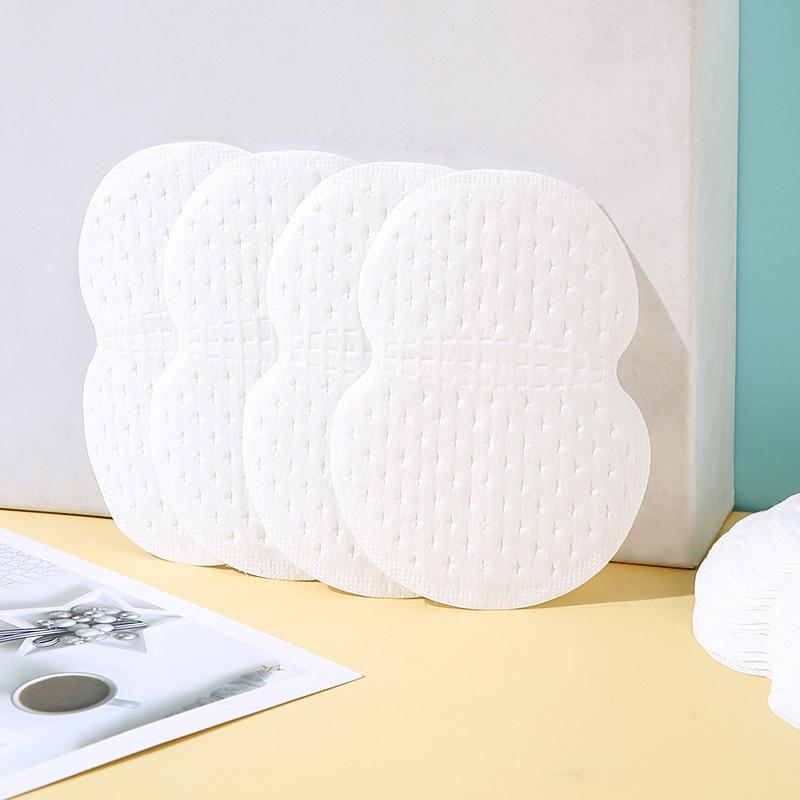 50Pcs Underarm Sweat Absorbing Stick Pads Armpit Liner Anti-Odor Breathable Invisible Adhesive Mint Clothes Deodorant Summer