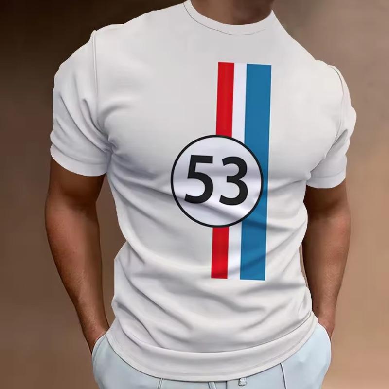 Sommer T Shirt Herren 3D Gedruckt Kurzarm Tops Outdoor Street Vintage T-Shirts Übergroße Kurzarm T Shirt Männer Kleidung