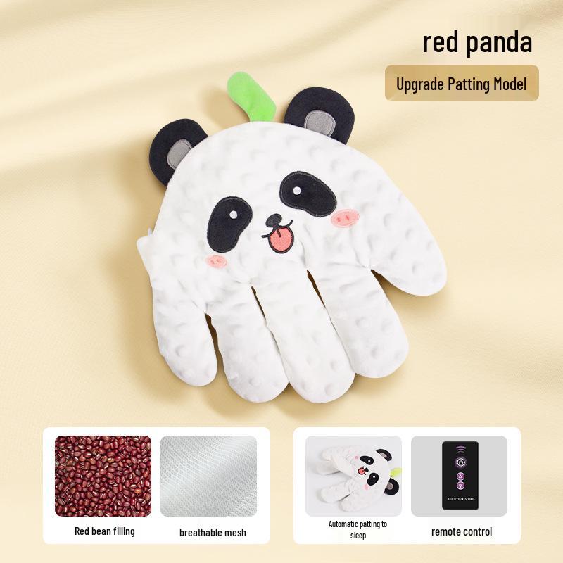 Baby Sleep Soothing Device: Electric Red Bean Anti-Startle, Anti-Gas Automatic Patting for Independent Sleep