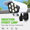 77 LED diod Solární světlo LED Venkovní solární světlo Pohybový senzor Solární noční lampa Bezpečnostní maketa lampy kamery IP65 Vodotěsné světlo