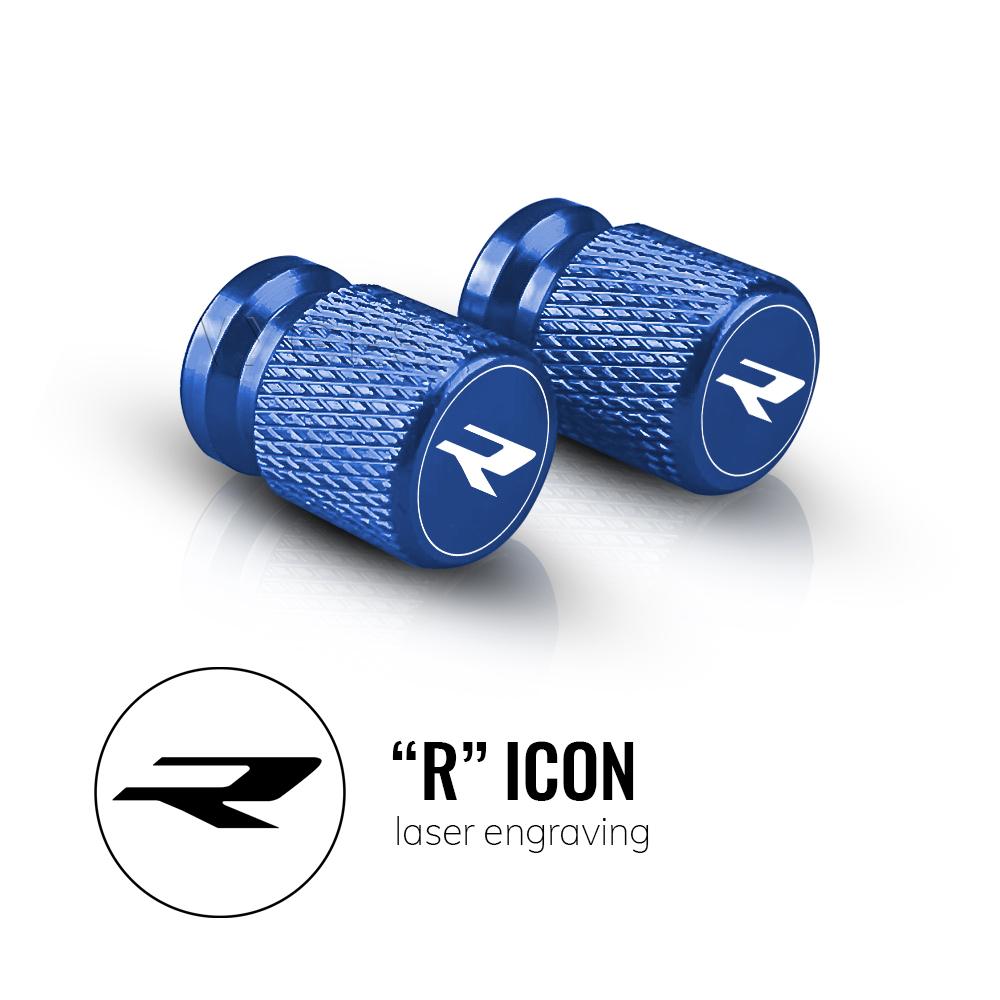 For BMW R1250R R1200R R1150R R1100R R850R F900R F800R S1000R M1000R Motorcycle Standard Valve Cap Set Tire Caps Set
