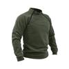 Herren Casual Style Locker Fleece Stehkragen Langarm Sweatshirt