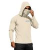 Men's Summer Hawaiian Print Quick Dry Long Sleeve T Shirt UPF50 Plus Sun Protection Fitness Sports Hoodie Lightweight Breathable