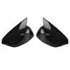 For Infiniti QX50 QX55 -2024 2x Car Sticker Rearview Side Mirror Cover Wing Cap Exterior Case Trim Accessories Vehicle Decor
