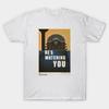 Asian Size Men Print T-shirt Dalek Time War Propaganda Poster 2 No-Cut Heat Transfer Print Cotton Tshirt