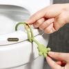 2Pcs/Set Toilet Lid Lifter Multi-Stage Adjustment Prevents Slipping Secure No-touch Toilet Lid Handle Toilet Accessory