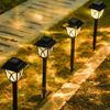 Solarbetriebene LED-Gartenleuchte mit wasserdichtem Design für die Außendekoration