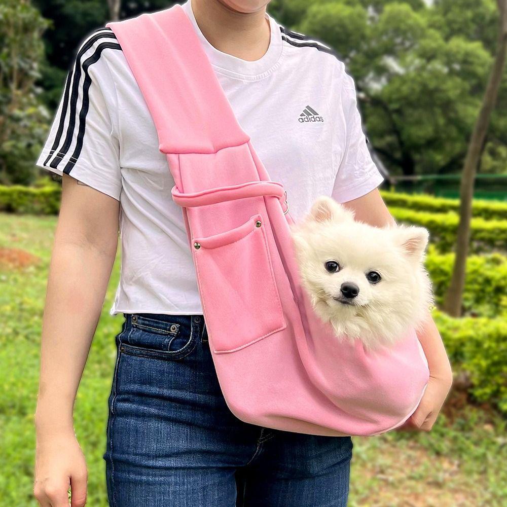 Large capacity Dog Tote  Bag Breathable Cat Puppy Sling Carrier Bag  Pet Carrying Supplies