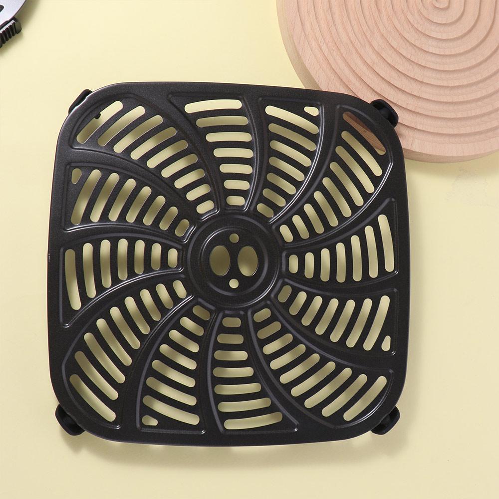 Square Air Fryer Grill Pan Round Crisper Basket Easy To Clean Air Fryer Grill Plates  Kitchen