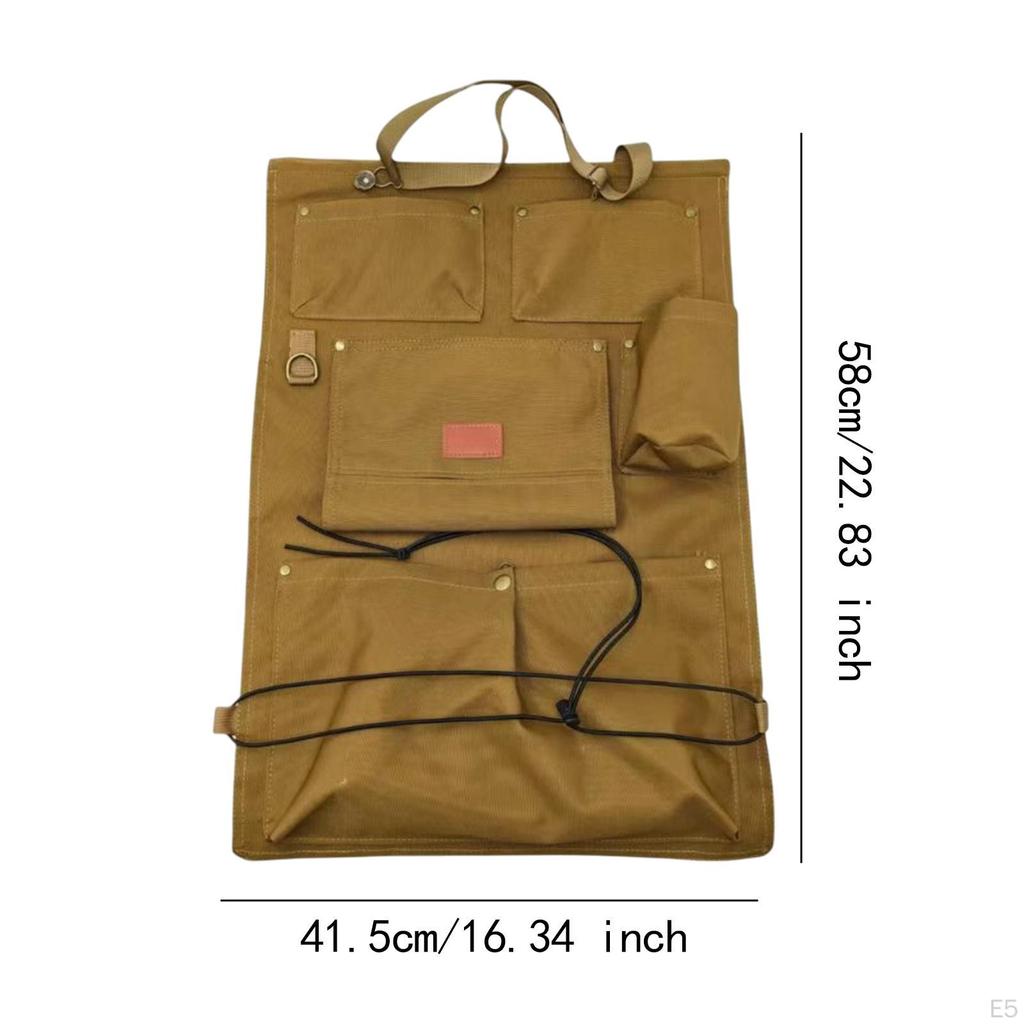 Organizator pentru scaunul din spate al mașinii cu mai multe buzunare pentru copii Kick Mat Jucării pentru telefon pentru elementele esențiale de călătorie