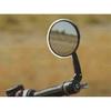 Round Bar End Mirror With "Finisher Fit For Royal Enfield Continental GT 650"