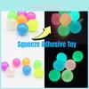 Glow-in-the-dark Sticky Target Ball For Stress Relief Interactive Toy For Family Fun Direct From Manufacturer
