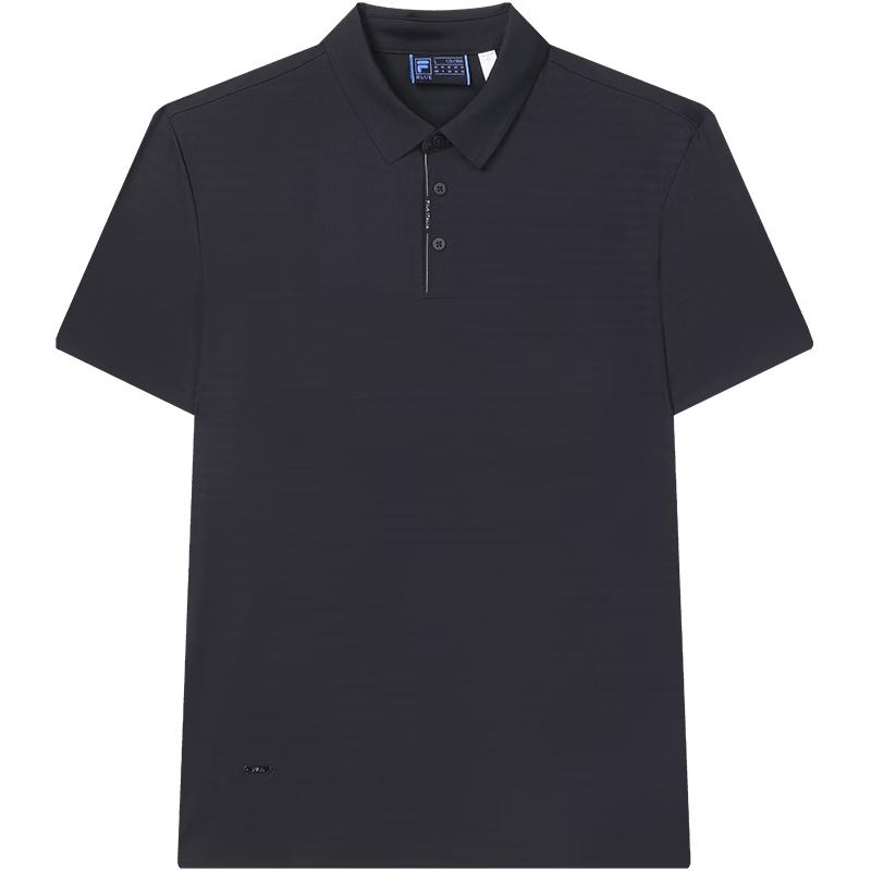FILA Men s Cool-Feel Knitted Short-Sleeve Polo Shirt L