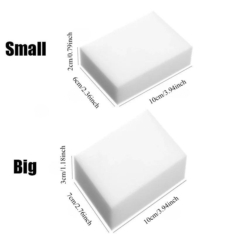 40pcs Thickened Magic Cleaning Sponge, Heavy-Duty for Kitchen Sink Bathroom, Multi-Surface Scrubber for Dishes Cookware