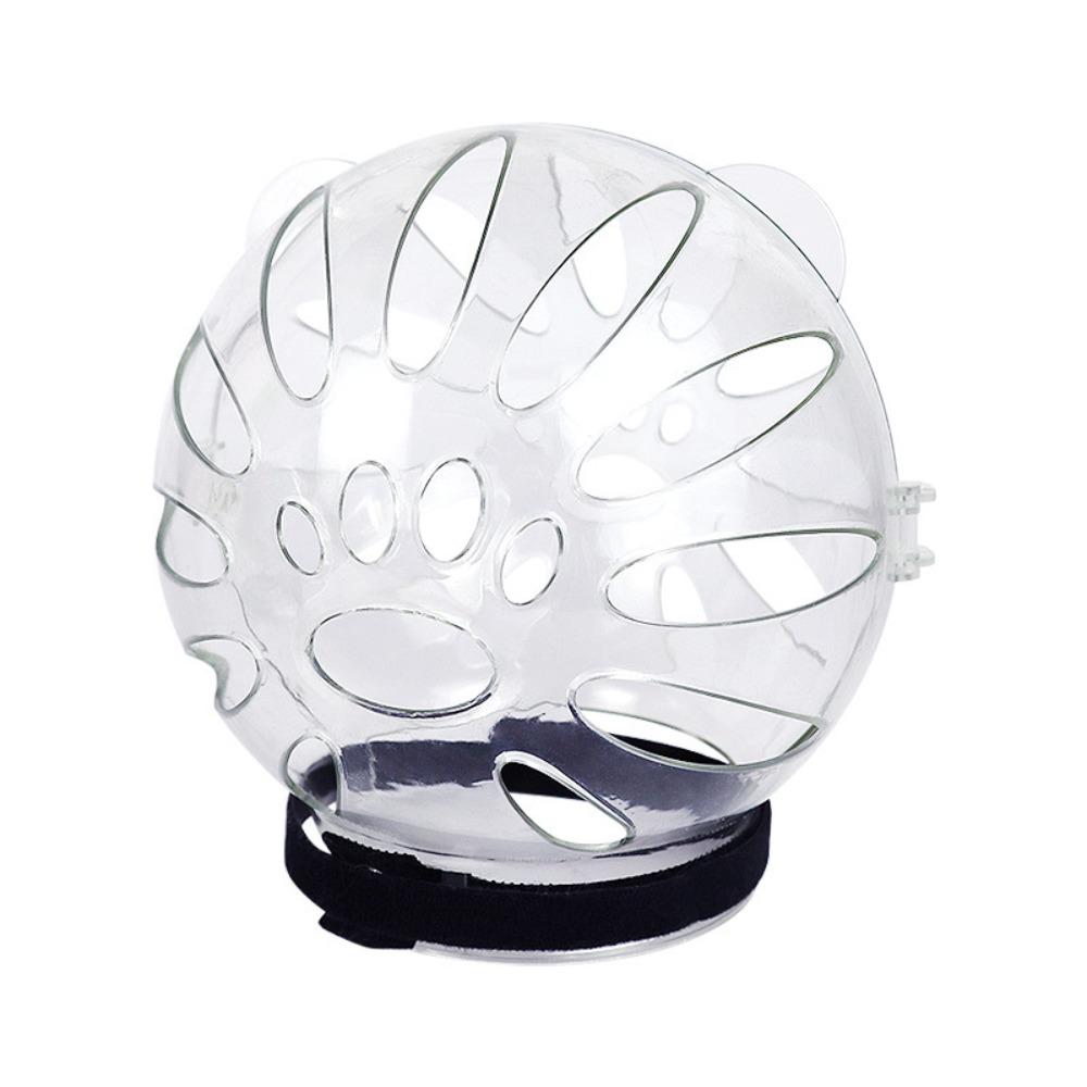Sturdy Cat Head Cover Ball-shaped Pet Protective Helmet Paw Cover Anti-bite Mask  Prevent Licking