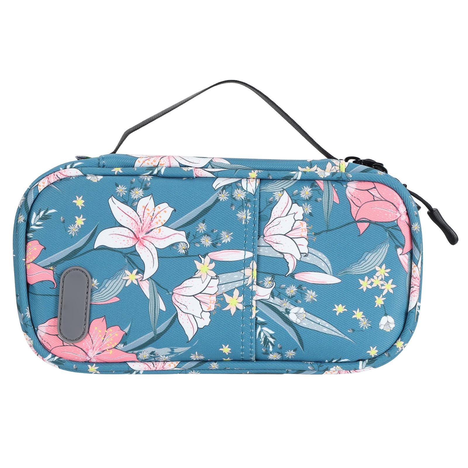 

Чехол-холодильник для инсулина Изолированная портативная сумка-холодильник для инсулина с 2 аккумуляторами холода для инсулиновой ручки