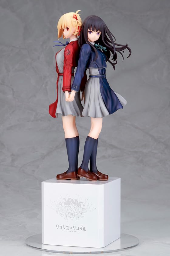 Lycoris Recoil Nishikigi Chizuru Inoue Takina Scale Complete Figure & 1/8