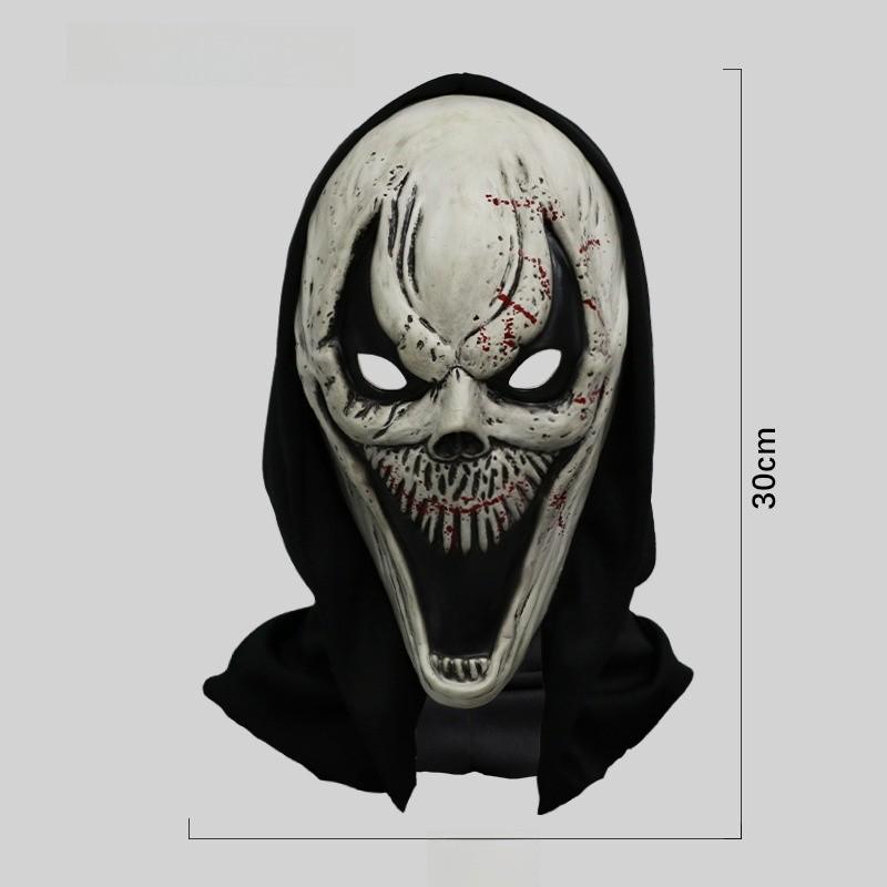 Mask Scream White Skull Ghost Face Masquerade Halloween Party Mock Gift Prop