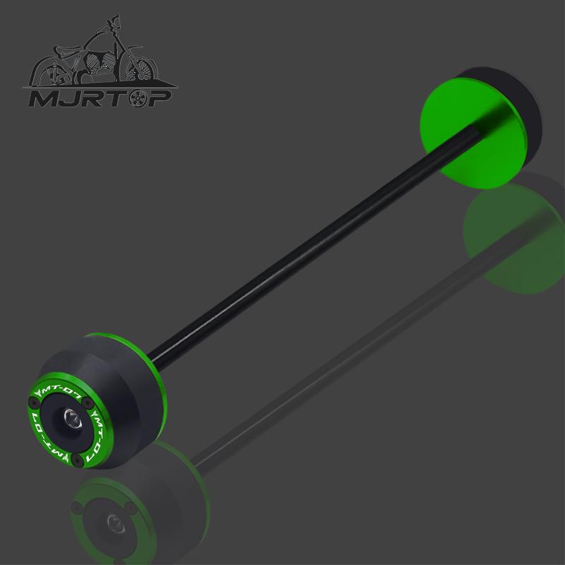 Fits For MT-07 MT07 MT 07 FZ-07 FZ07 XSR700 14-24 Motorcycle CNC Rear Front Axle Wheel Protector Fork Crash Slider Pads mt-07