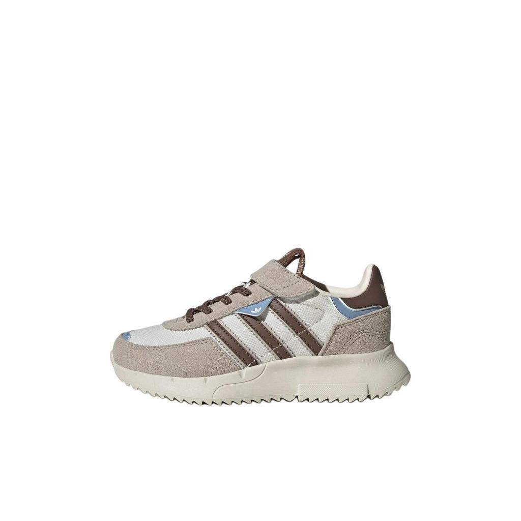 Adidas Originals Retropy F2 CF EL C Comfortable Versatile Low-Top Casual Shoes Kids Sneaker Brown KI8787