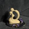 3Pcs/set  Nordic Modern Art Ins Style 3 Colors Kiss Couple Resin Crafts Decoration Ornaments Home Bedroom