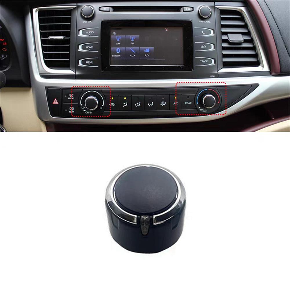 Car Air Conditioning Knob Control Buttons For Toyota Highlander 2015-2020