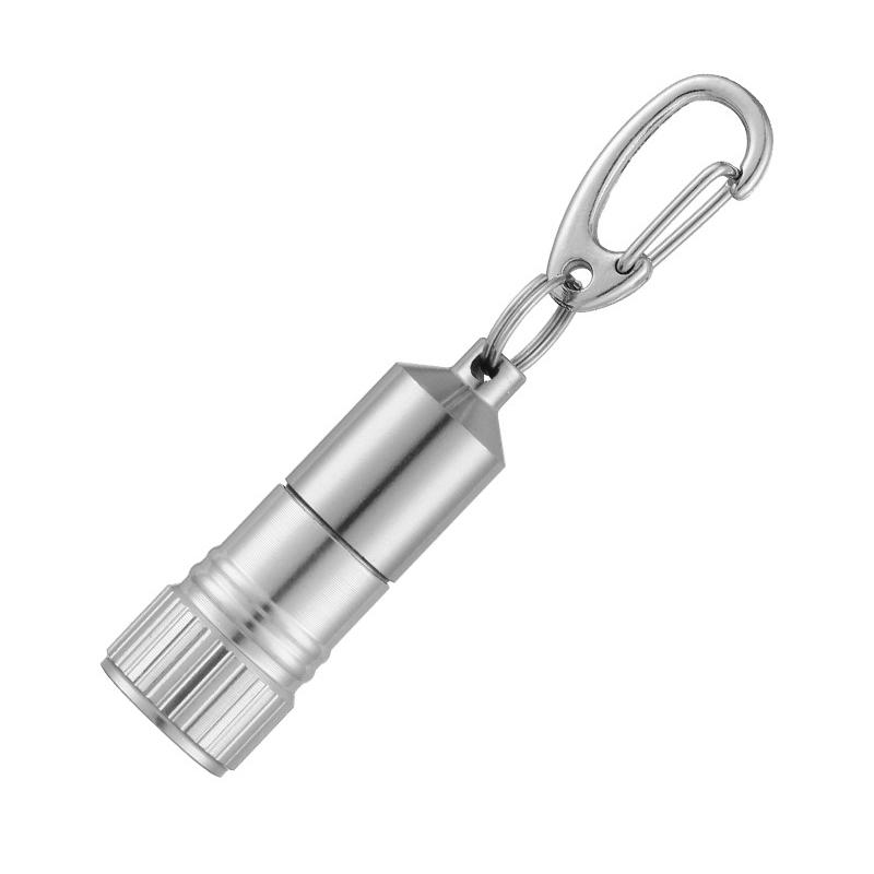 Tragbare Mini-LED-Taschenlampe Schlüsselanhänger Multifunktionale Taschenlampe Mini-Schlüsselring Outdoor-Wander-Camping-Taschenlampe