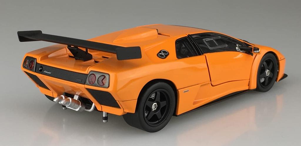Aoshima Bunka Kyozaisha Seria Supercar Lamborghini Diablo GTR Plastic Model Molding Culoare 1/24 No.20 '99