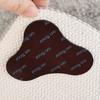 10PCS Large Carpet Mat Rug Grippers Anti Slip Rubber Sticker Skid Tape Reusable Pad