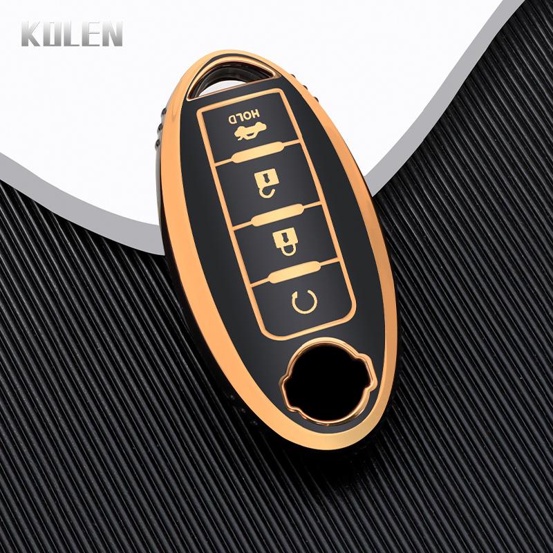 Tpu Auto Smart Key Fob Cover Case Housing Remote Fit For Nissan Qashqai Juke J10 J11 X-Trail T32 T31 Kicks Tiida Pathfinder Note Fit For Infiniti