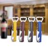 Stainless Steel 4-in-1 Red Wine Wing Corkscrew & Portable Beer Bottle Opener - Custom Gift