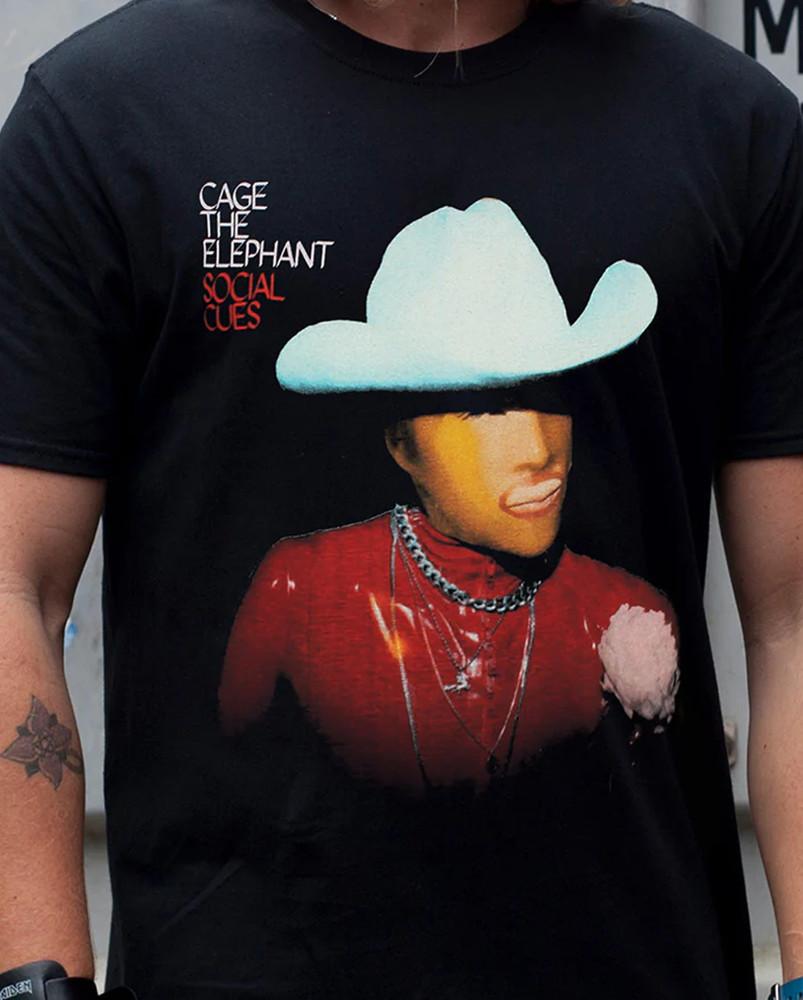 

Cage the Elephant band album black Tshirt Unisex S5Xl X030 Unisex T-Shirt S