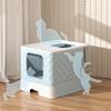Semi Closed Cat Pet Supplies Drawer Type Pet Toilet for Small and Large Cats
