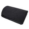 Foot Rest Black Ergonomic Height Adjustable Half Cylinder High Rebound Memory Foam Footstool for