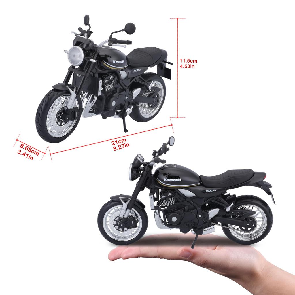 Koenig-tom Maisto 1/12 Kawasaki Z900RS Maisto 1/12 Kawasaki Z900RS Motorcycle Bike Model Road Bike