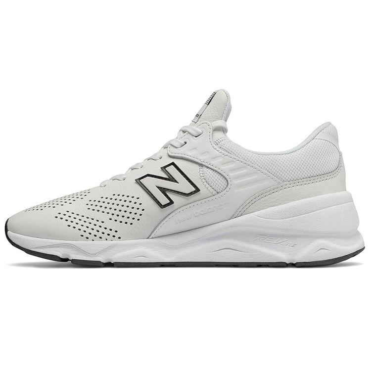 

New Balance NB X-90 Mesh Leather Trendy Versatile Cushioning Support Durable Low-Top Lifestyle Casual Shoes Men sneaker White MSX90CLE 41.5