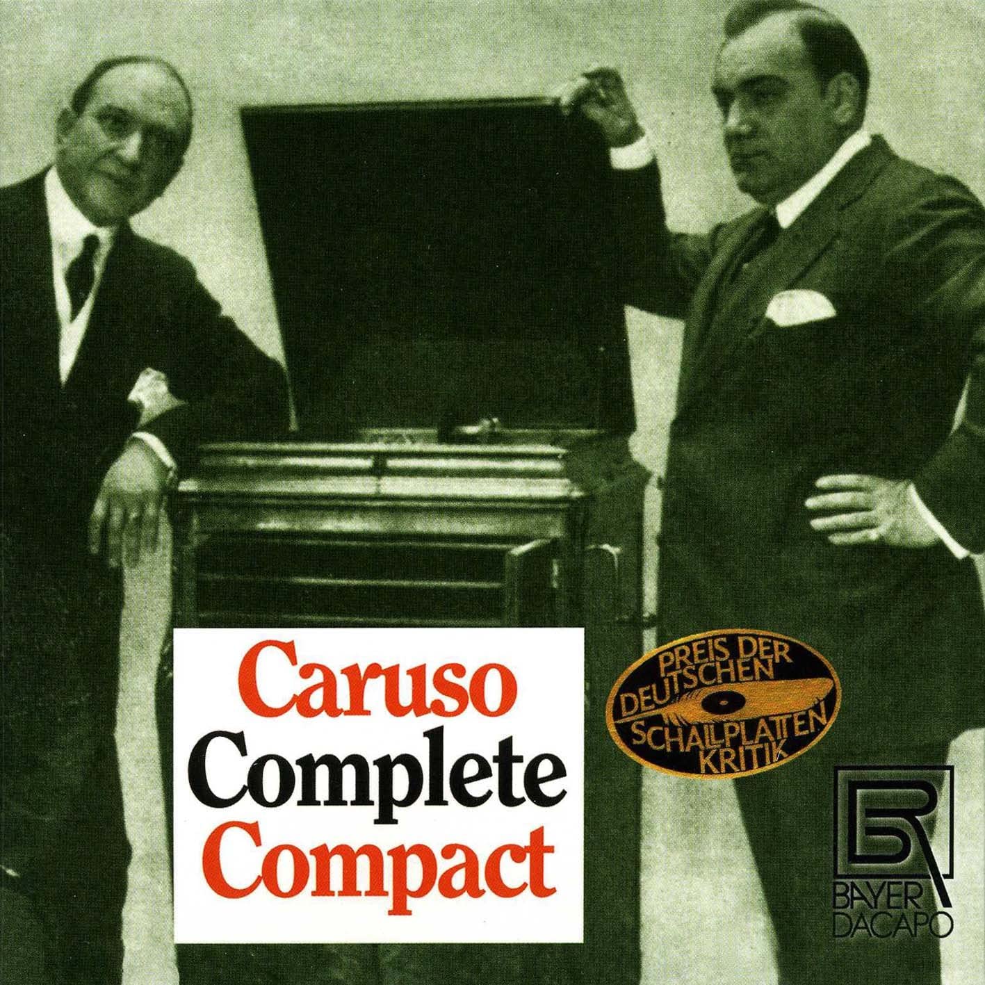 

CD CARUSO, E. - CARUSO-COMPLETE RECORDING BR200010 Non Japan Classical Used