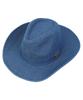 Yunibeosyeolkemiseuteuli Cowboy Dark Denim Fedora Cowboy Fedora