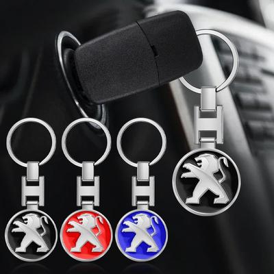 1 Peça Chaveiro Emblema de Carro Acessórios para Chaveiro Para 308 408 508 RCZ 208 3008 2008 206 207 108 406 407 408 206 207 208 306 307